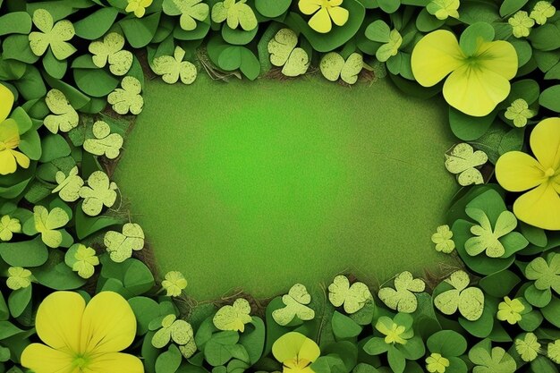 st patricks day petal wagon