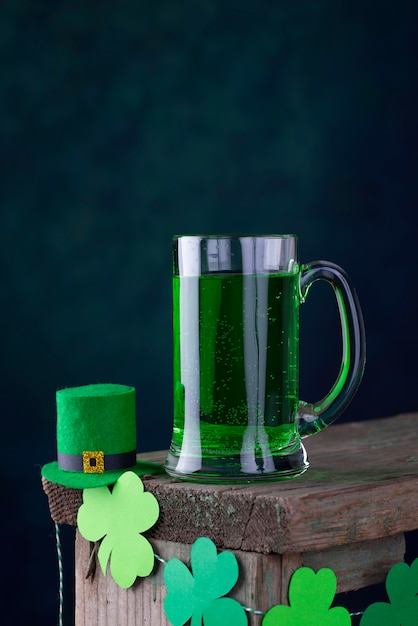 St. Patricks day green beer