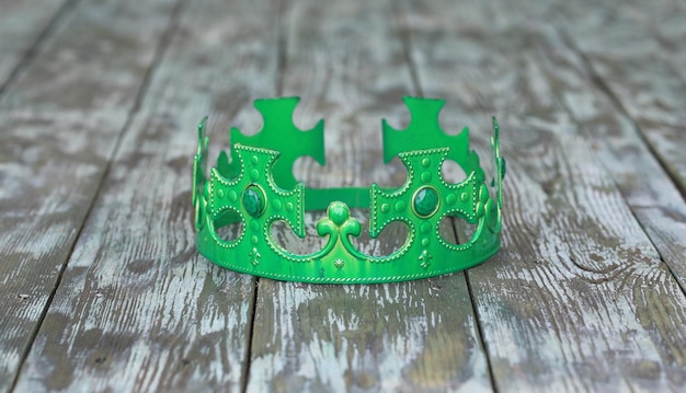 St Patricks Day green Irish crown