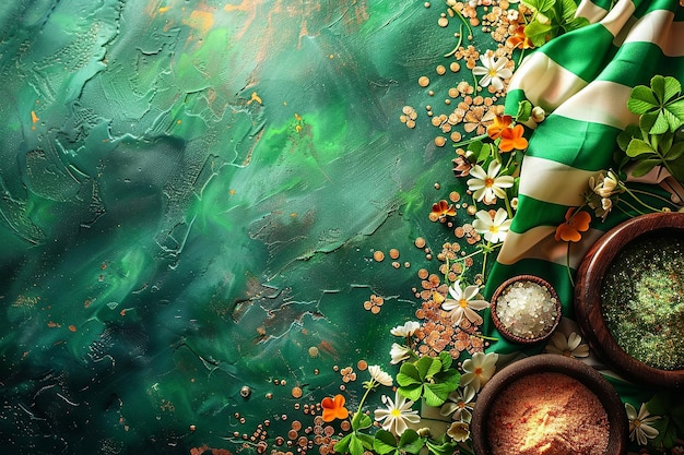 St Patricks Day Irish Celebration Background