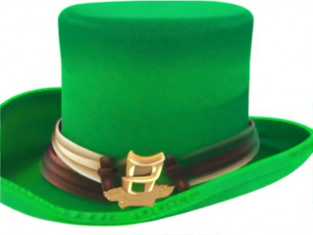 St Patricks Day The Irish Topper hat with buckle