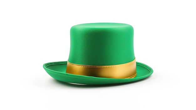 St Patricks Day isolated on white background Generative ai