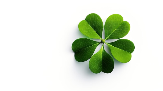 St Patricks Day isolated on white background Generative ai