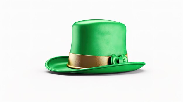 St Patricks Day isolated on white background Generative ai