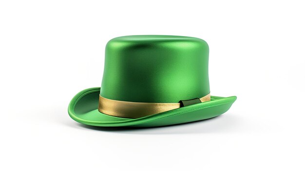 St Patricks Day isolated on white background Generative ai