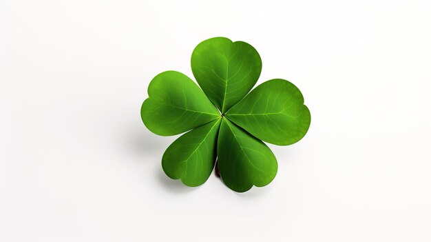 St Patricks Day isolated on white background Generative ai