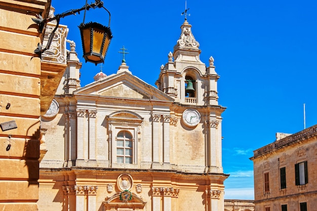 St Paul-kathedraal in Mdina, het eiland Malta