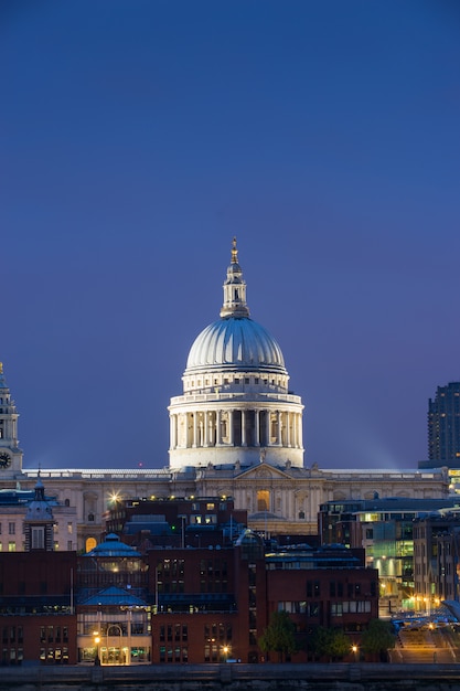 St paul e il millennium bridge di londra