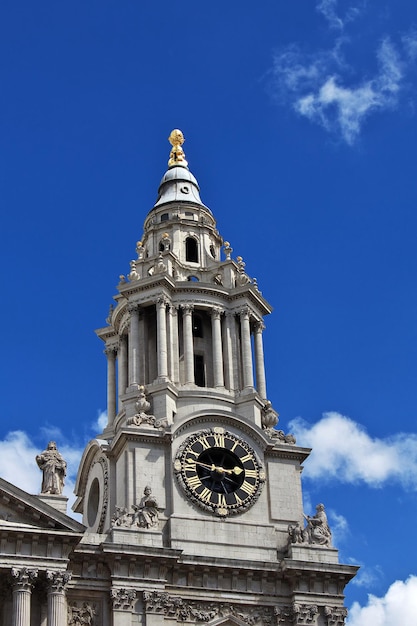 St Paul's Cathedral in London city England UK
