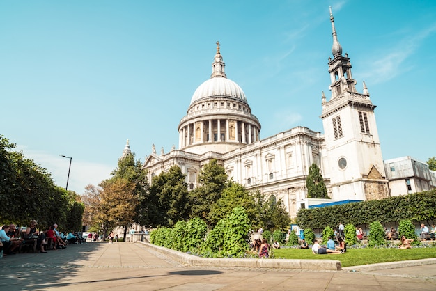 ロンドンのセントポール大聖堂。