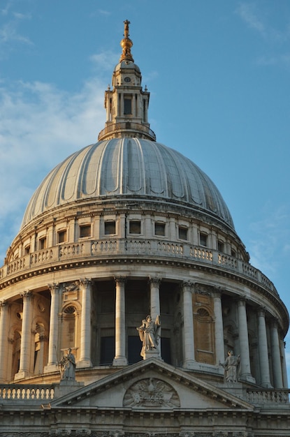 Foto st. paul's kathedraal stad londen