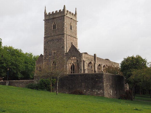 St Peter ruined church in Bristol