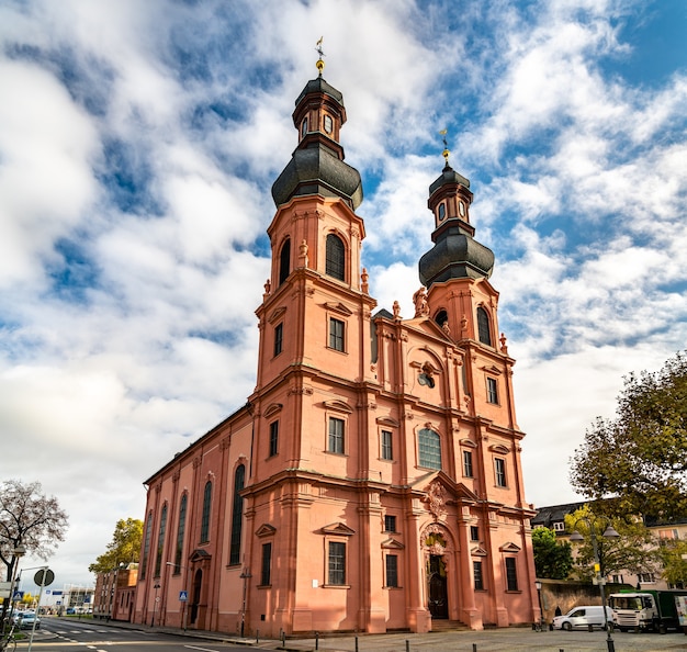 Photo st. peter's church in mainz rhineland-palatinate, germany