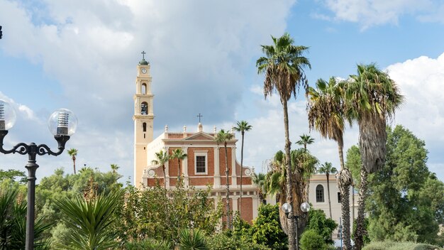 St. Peter's kerk in de oude stad Jaffa, Tel Aviv, Israël.