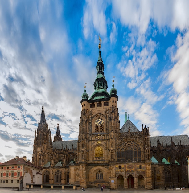 Chiesa della cattedrale di san vito, praga, repubblica ceca