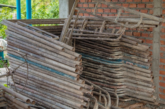 Staalsteiger voor bouwwerf in Thailand