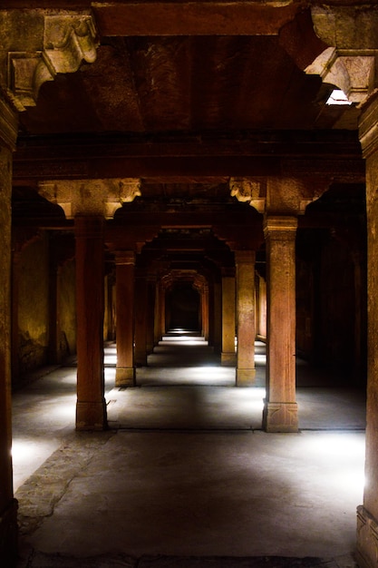 Stable in fatehpur sikri of india