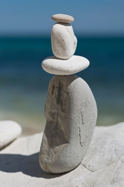 Stack of Beach Stones