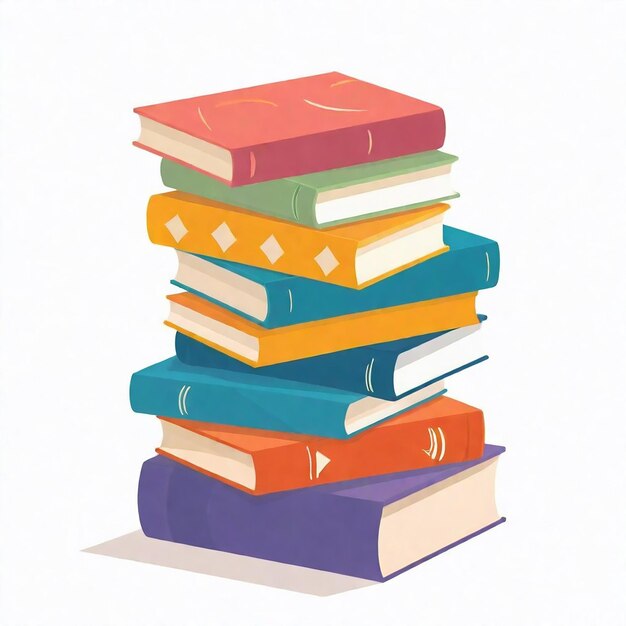 Photo a stack of books with a purple cover that says quot the word quot on the top