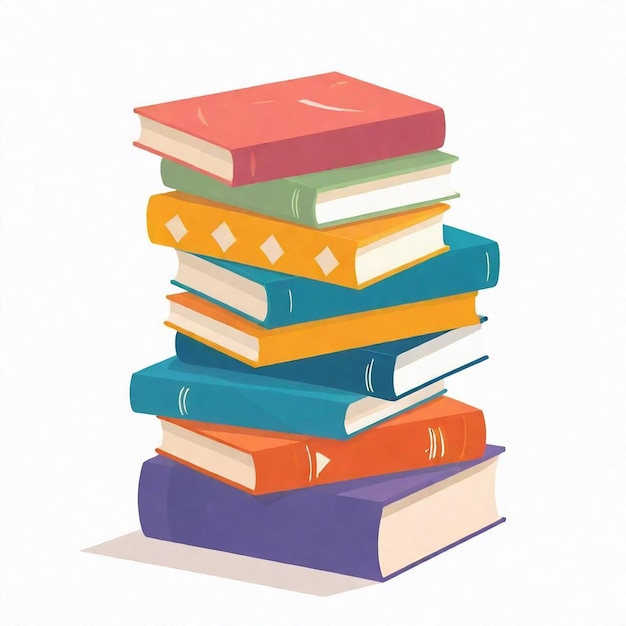 Photo a stack of books with a purple cover that says quot the word quot on the top