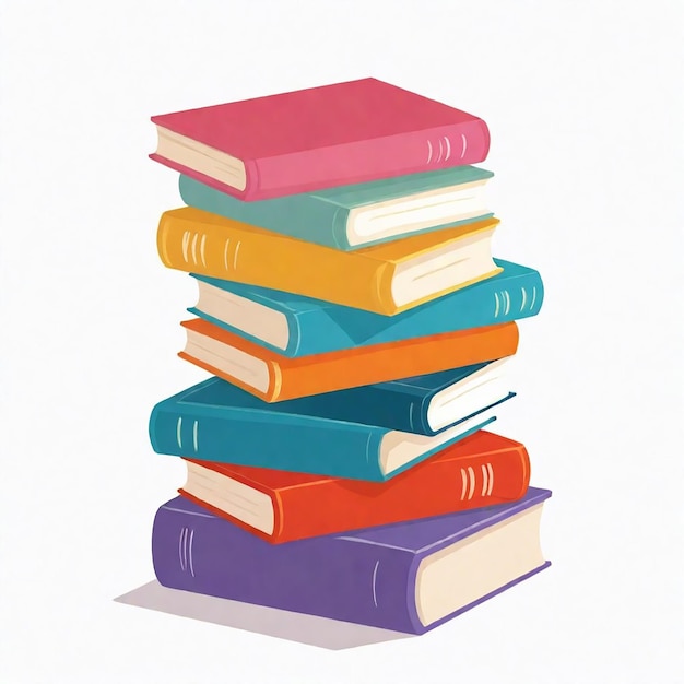 Photo a stack of books with the word quot the quot on the top