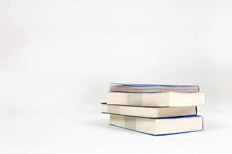 A stack of books