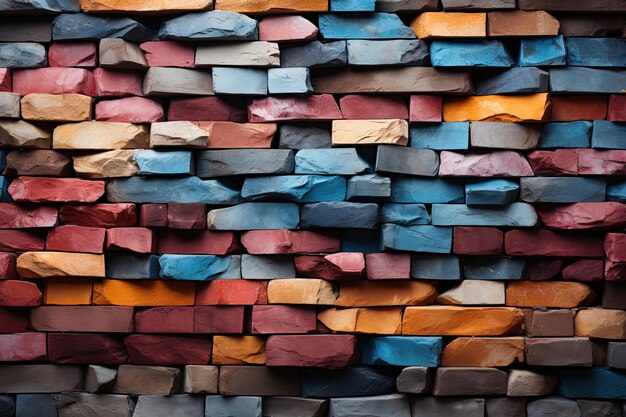 a stack of bricks made by the artist