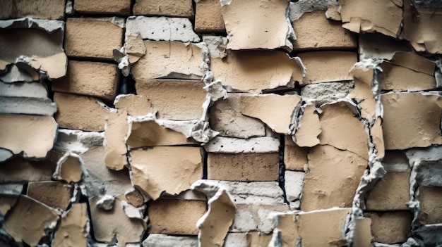 A stack of bricks with the word brick on it