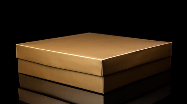 a stack of brown leather boxes with a black background