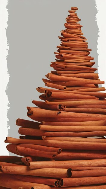 Stack of cinnamon