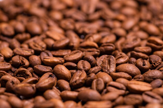 Photo stack of the coffee bean