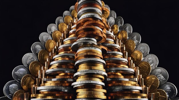 Stack of coins