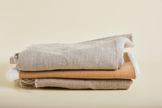 Image of Stack of fabric