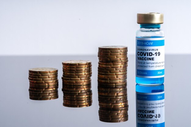 stack of objects on table against white background