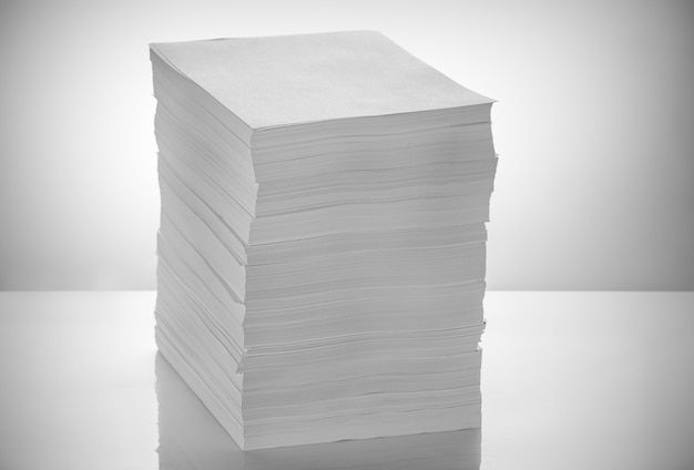 Photo stack of office paper