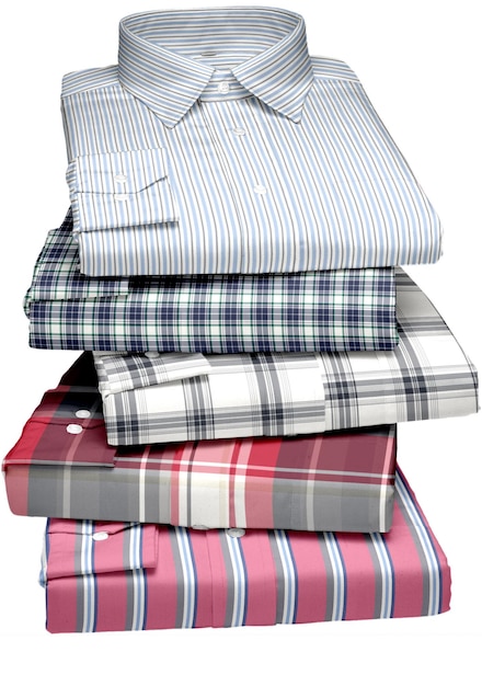 A stack of shirts with the word men's on them