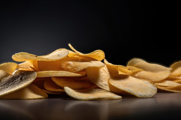 Stacked Chips AI generated