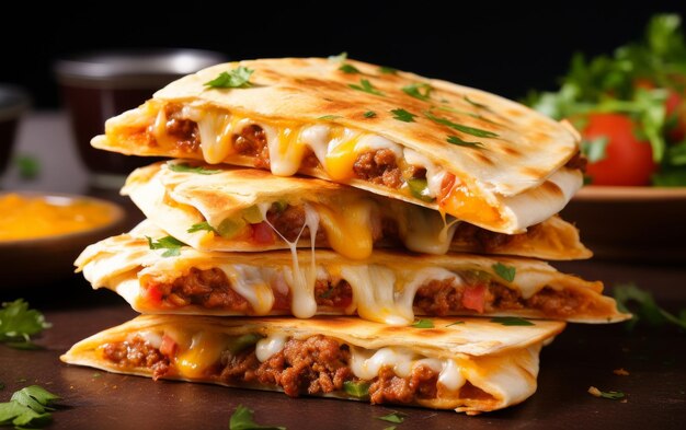 Stacked Quesadillas