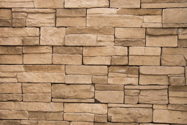 Photo stacked stone flooring wall texture background