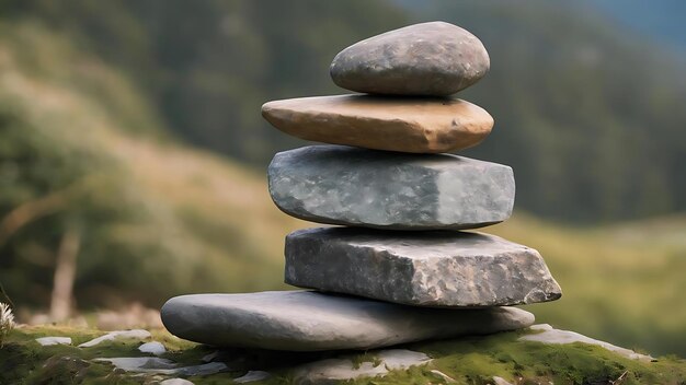 Stacked stones