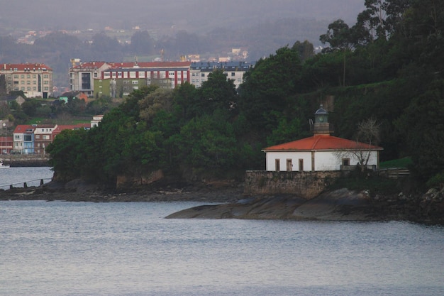 Foto stad ferrol in galicië