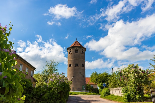 stad gvardeysk stedelijk landschap watertoren