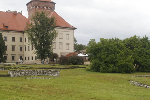 Stad Krakau Polen