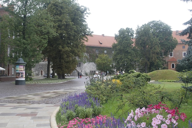 Stad Krakau Polen