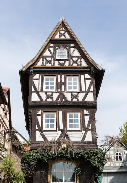 Stad of oude binnenstad van Bad Wimpfen Duitsland