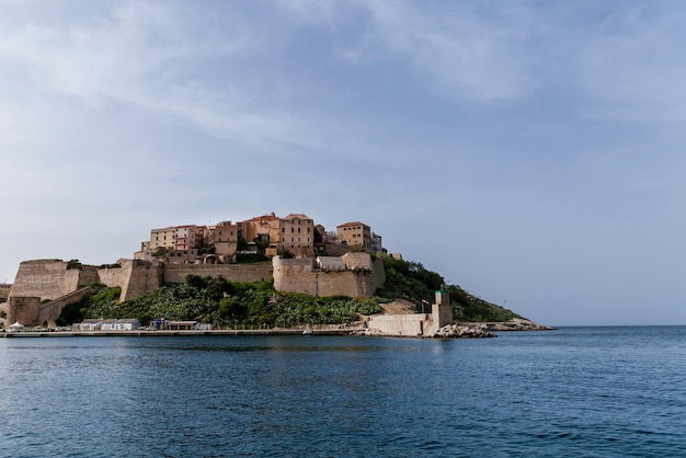 Stad Portoferraio op het eiland Elba