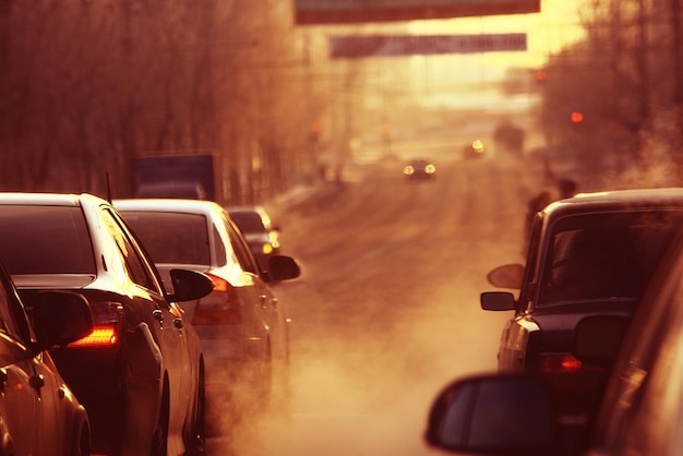 stad straat auto's verkeer stadsgezicht