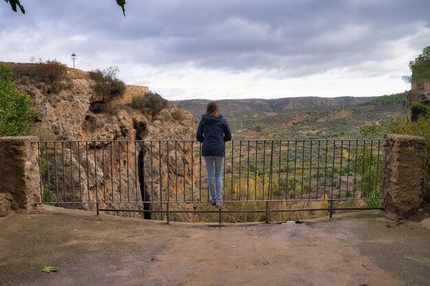 Stad van Letur, castilla la mancha, albacete, spanje.