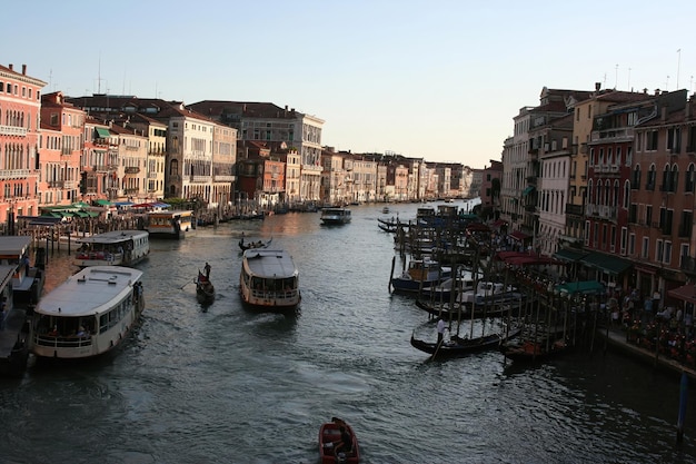 Stad Venetië in Italië