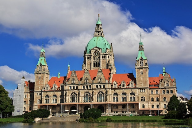 Stadhuis in Hannover, Duitsland